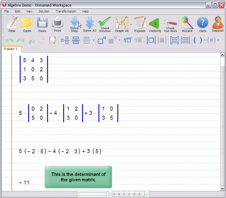 Find Determinant Program rutrackerlogistics