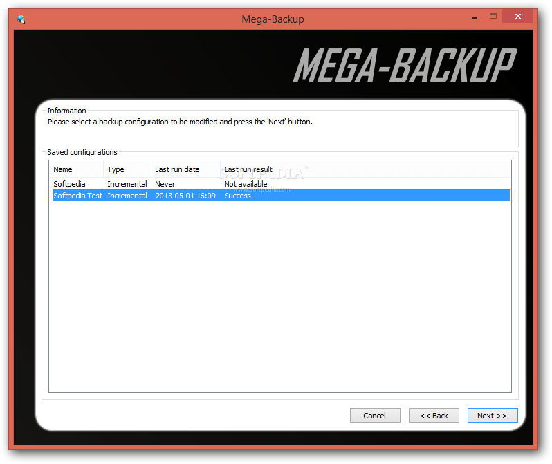 MegaBackup Download Free with Screenshots and Review