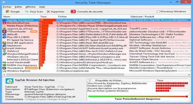 Security Task Manager Download Free with Screenshots and Review