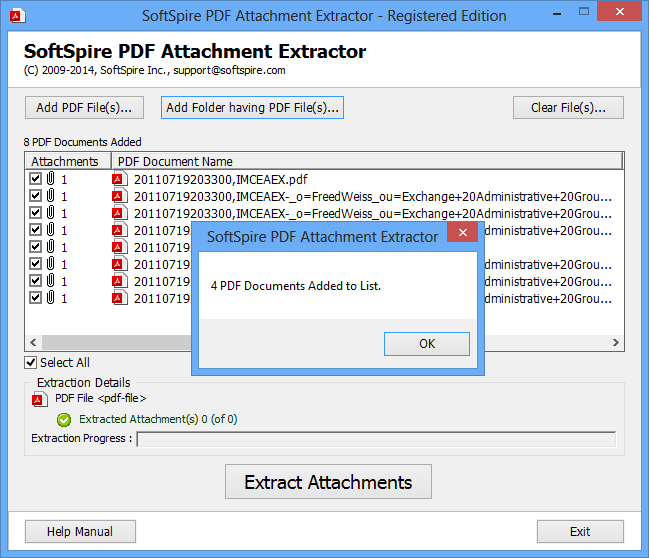 PDF Attachment Extractor Tool to Extract Attachments from PDF Files