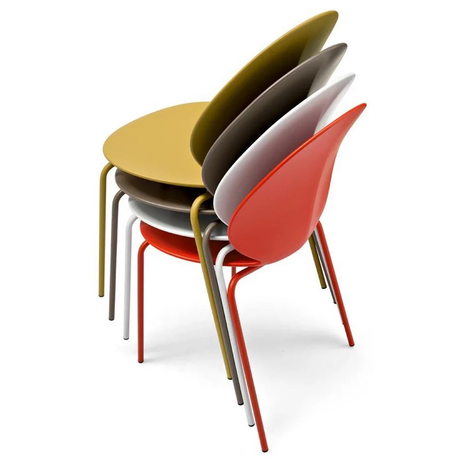 calligaris basil dining chair modern plastic chairs