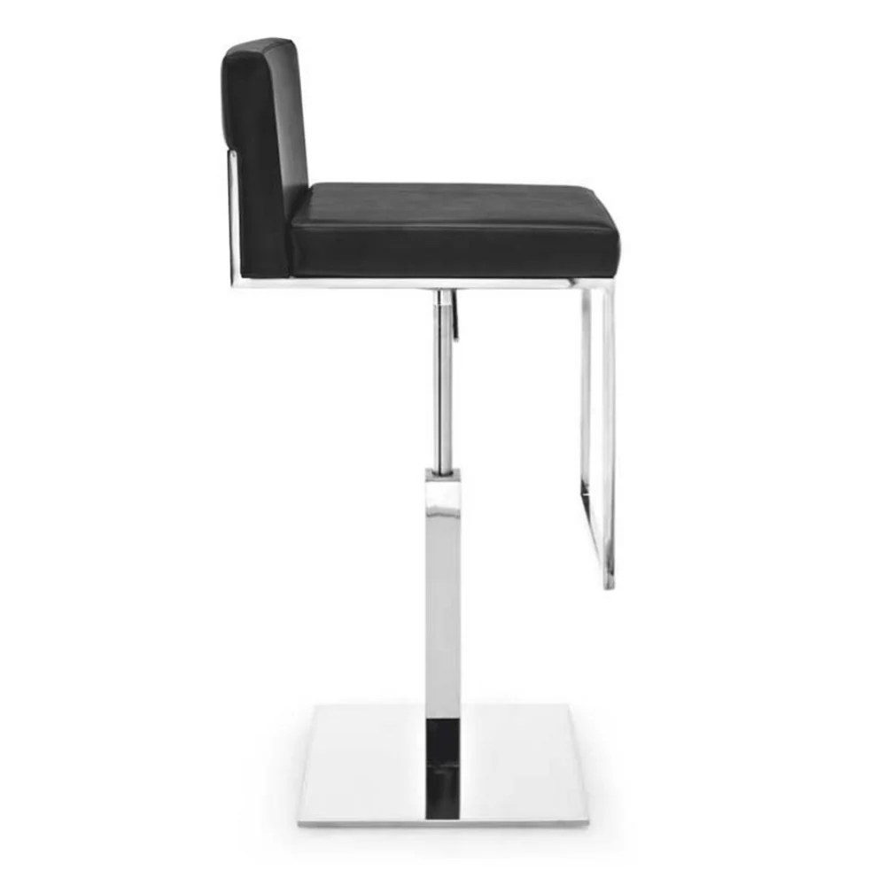 calligaris even plus swivel barstool modern seating