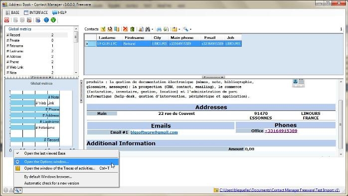 Download Contact Manager freeware
