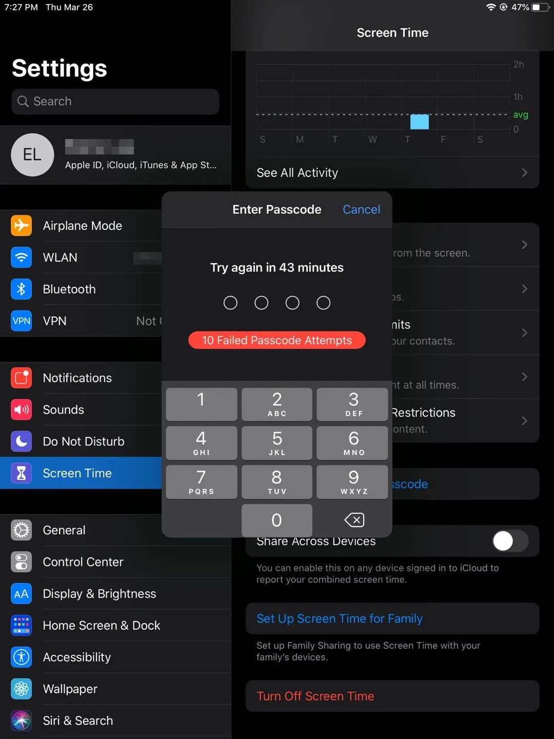 What Happens After 10 Failed Screen Time Passcode Attempts