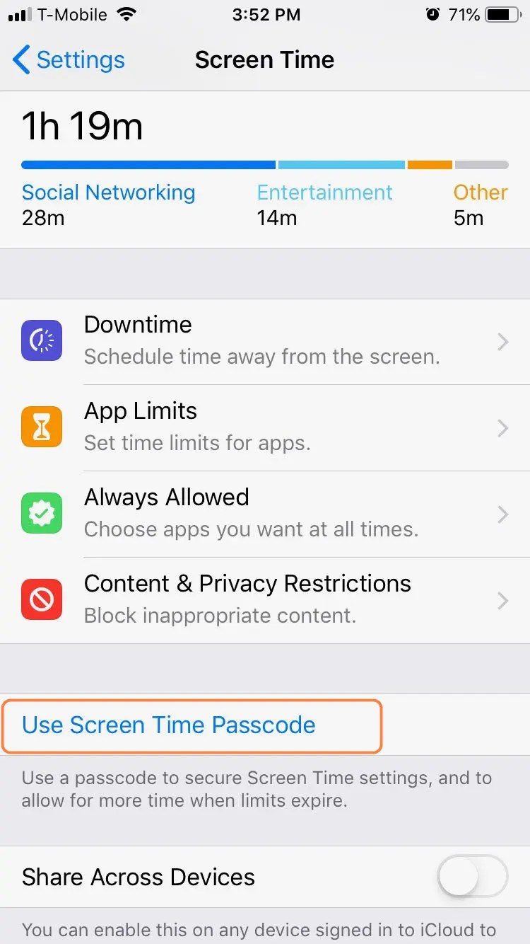 What is Screen Time Passcode and How to Set It Up