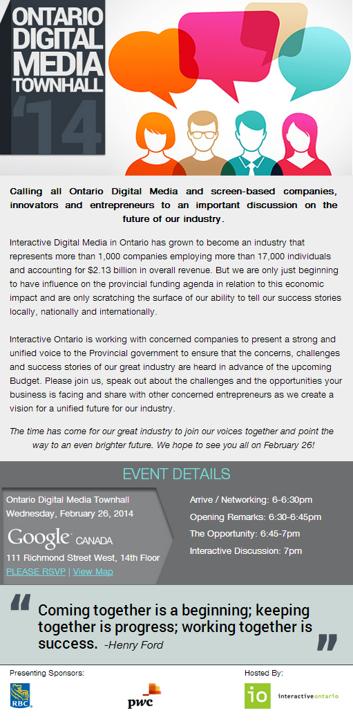 Ontario Digital Media Townhall Software Hamilton