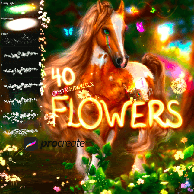 300+ Free Nature Brushes for Procreate in 2024