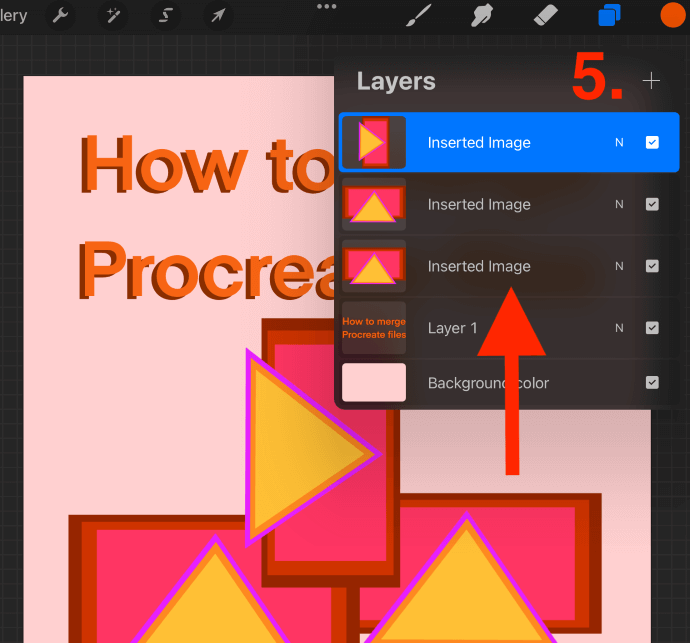 2 Ways to Combine Procreate Files (StepbyStep)