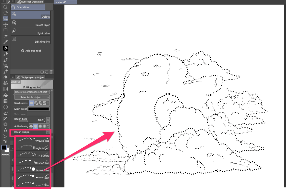 How to Create Vector Drawing in Clip Studio Paint