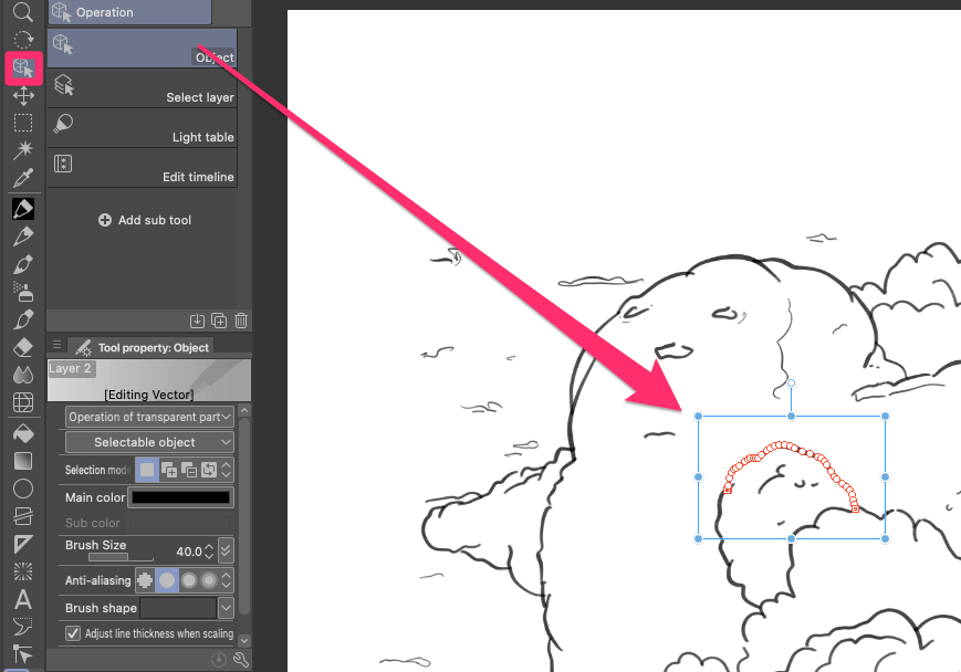 How to Create Vector Drawing in Clip Studio Paint