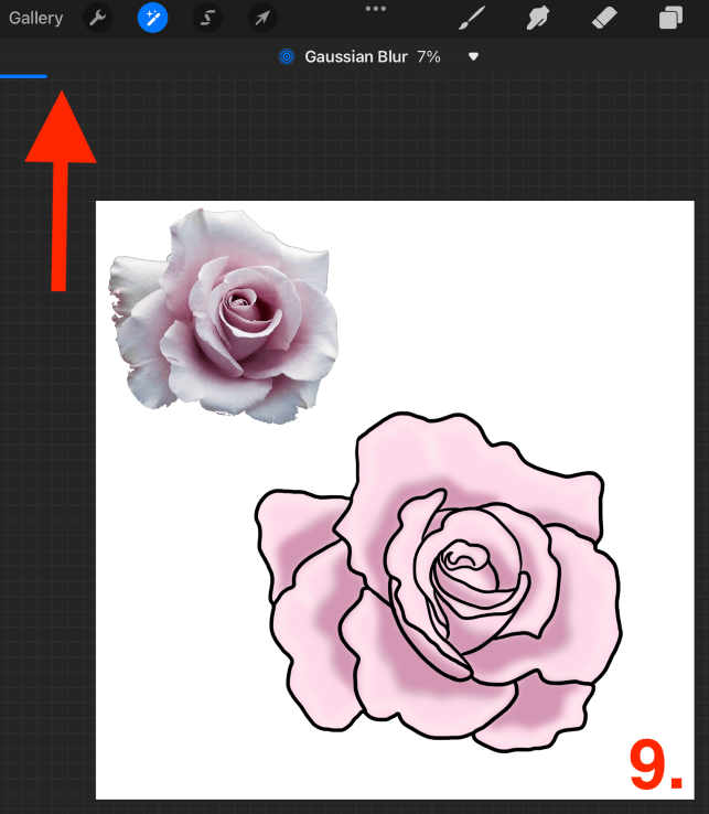 How to Draw a Rose in Procreate (12 Detailed Steps)