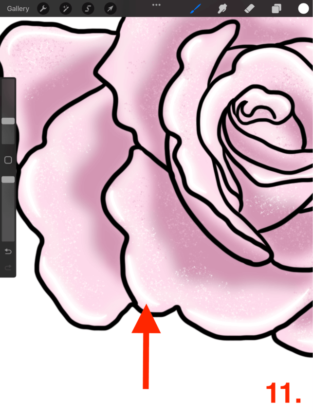 How to Draw a Rose in Procreate (12 Detailed Steps)