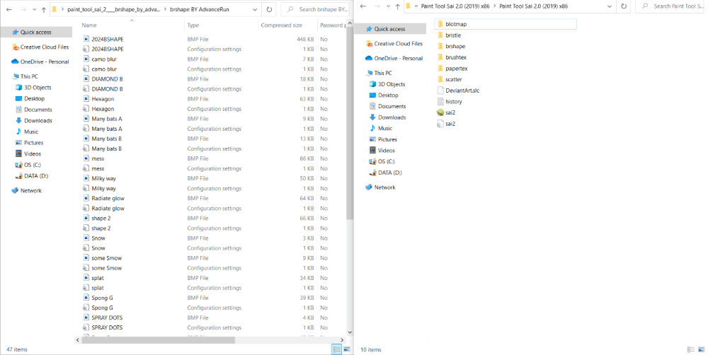 How to Install Brush & Paper Textures in PaintTool SAI