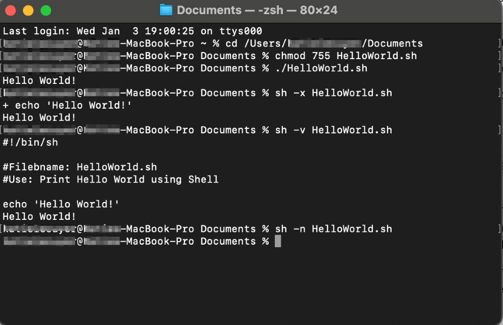 How to Run a Shell or .sh Script on Mac Terminal