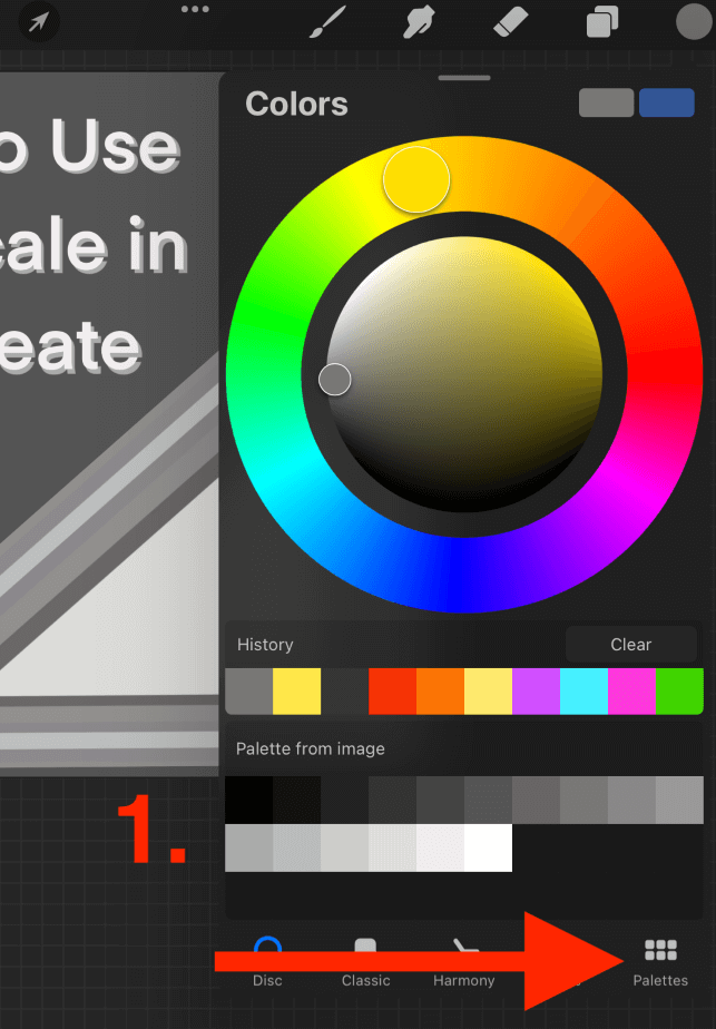 How to Use Grayscale in Procreate (3 Easy Steps)