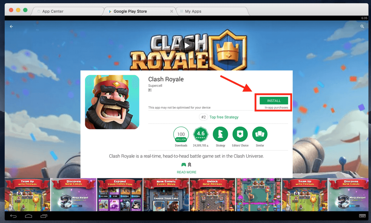 Clash royale bluestacks download daxmet