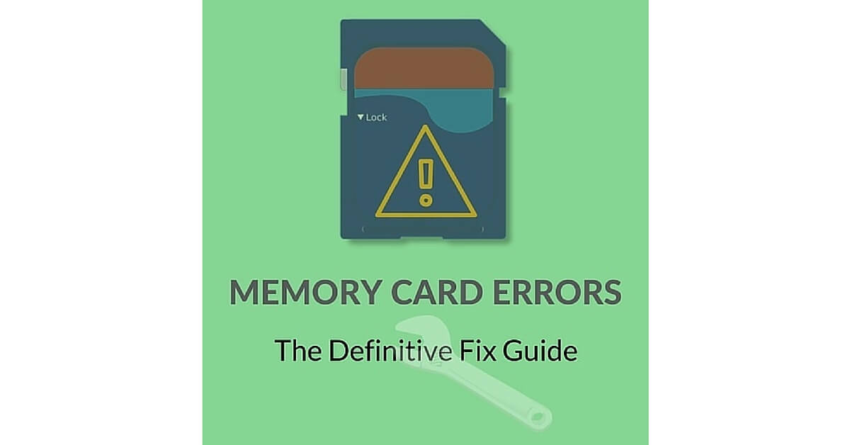 How to Fix SD Memory Card Errors The Ultimate Guide