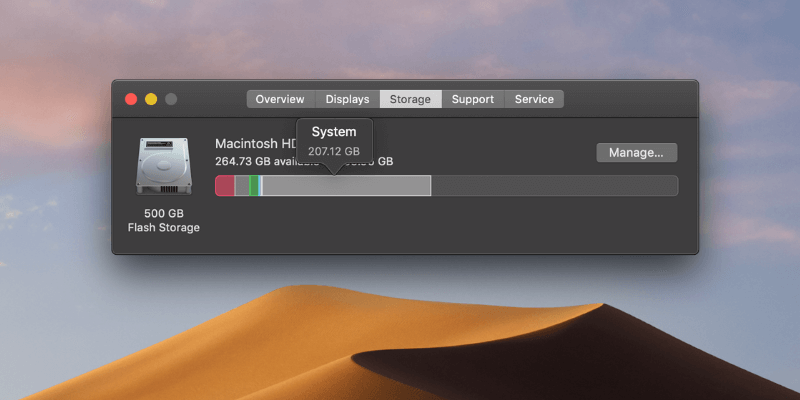 How to Clear Mac "System" Storage That Takes Huge Space