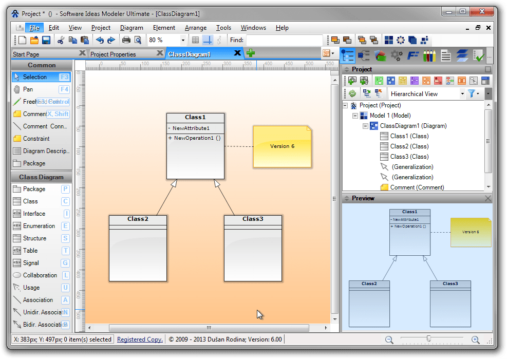 Sixth Major Version - Modern Diagramming Tool - Software Ideas Modeler