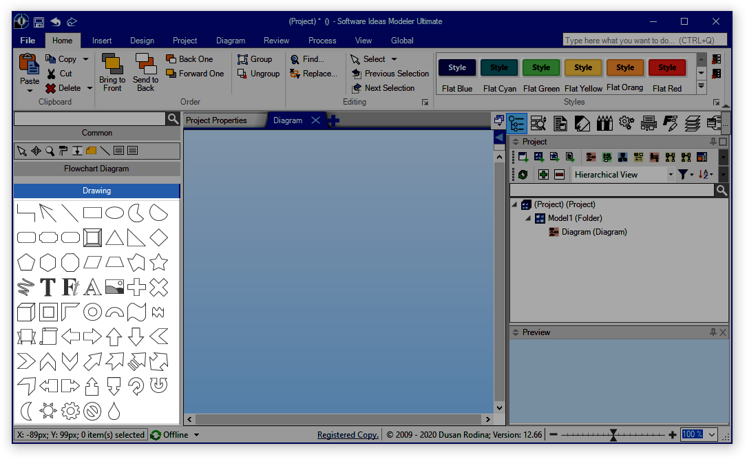 Shapes (Drawing Group) Software Ideas Modeler