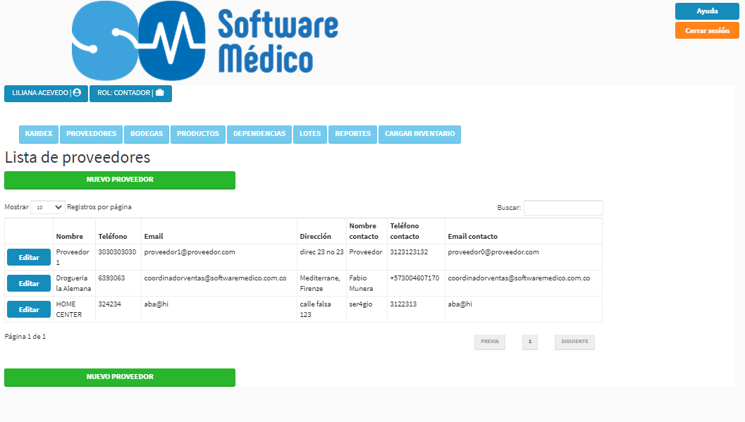 SOFTWARE PARA FARMACIAS Software Médico