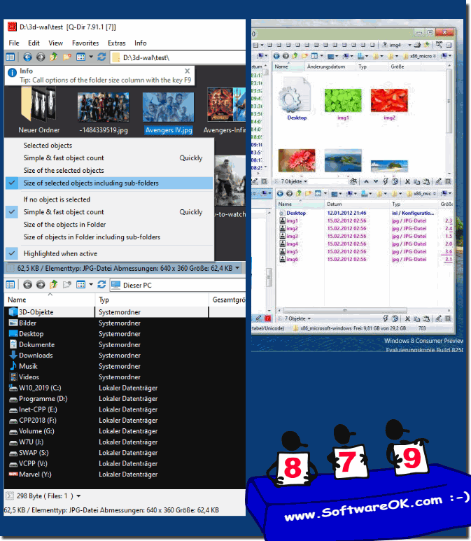 Will Explorer QDir work on Windows 11, 10, 8.1,