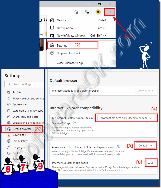 Pages in Explorer mode in Edge on Windows 11