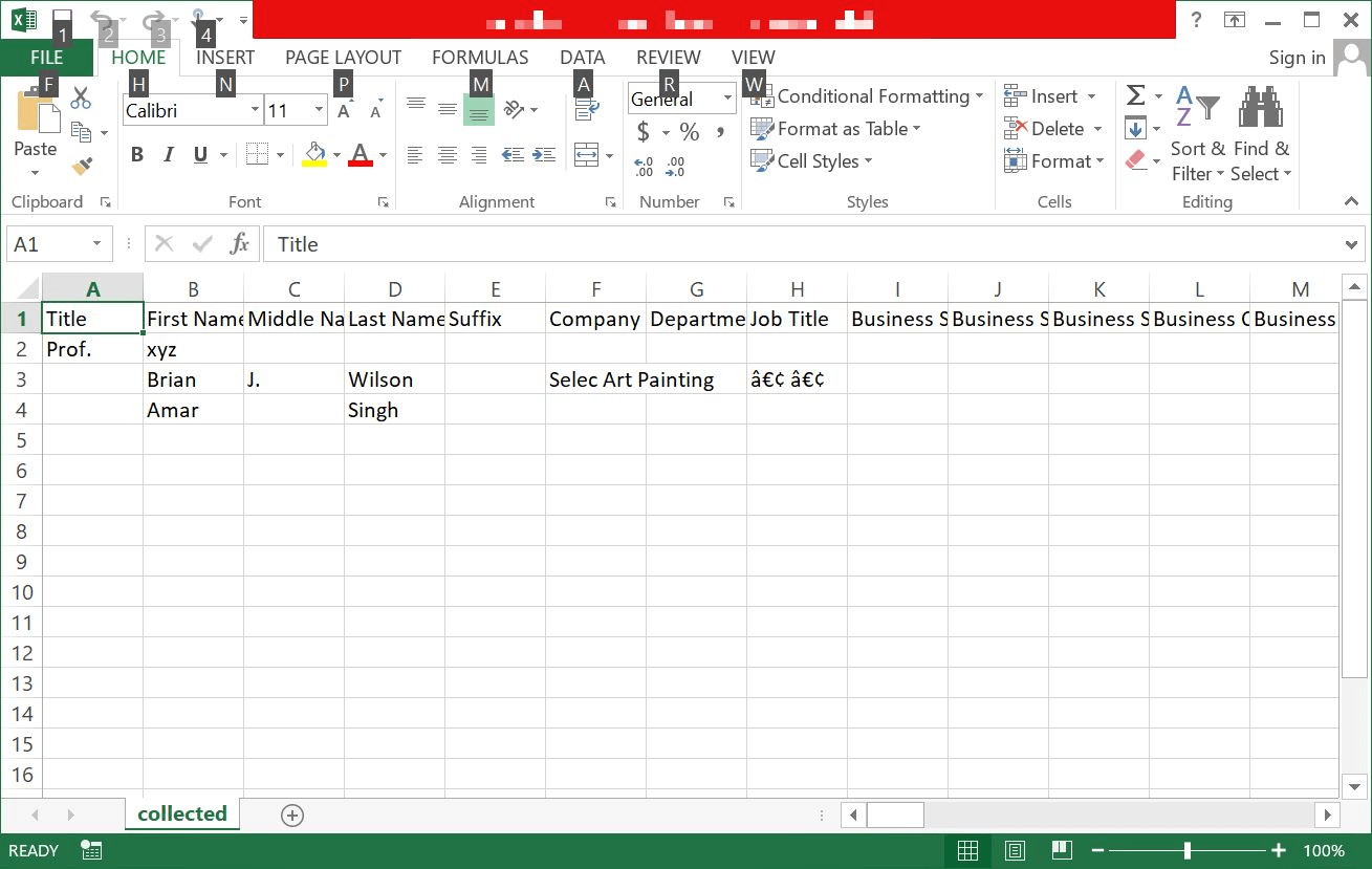 Convert Excel Files to PDF Format With All Contacts Details