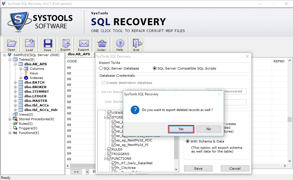 SQL Server Recovery Software to Repair SQL Database MDF & NDF Files
