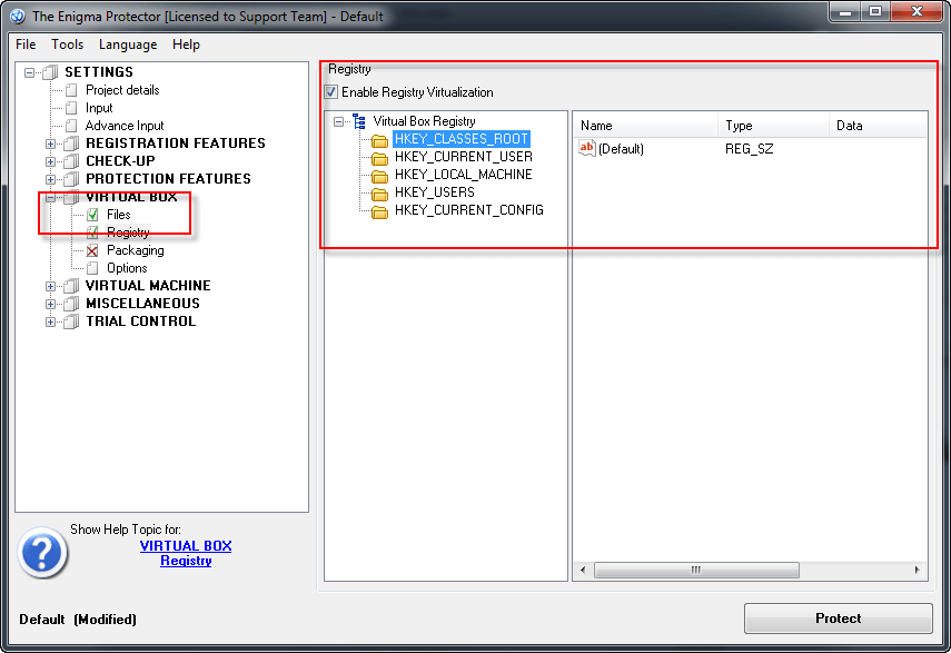 Register Components without Administrator Privileges