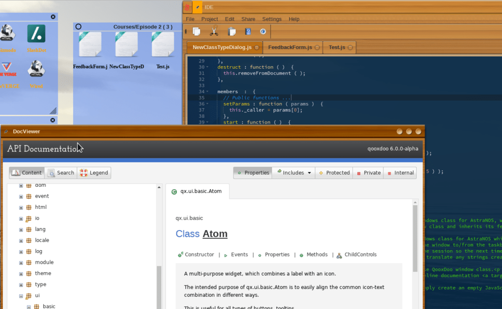 Online JavaScript IDE for AstraNOS The Software Samurai