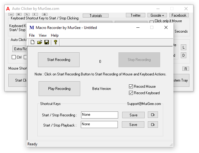 Auto Clicker Screenshots Software Screenshots