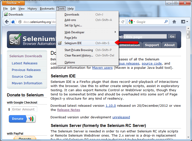 Selenium Training Series Getting Started with Selenium IDE