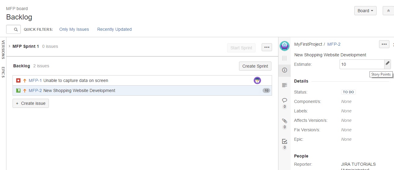 Working with Issues in JIRA Tutorial 3