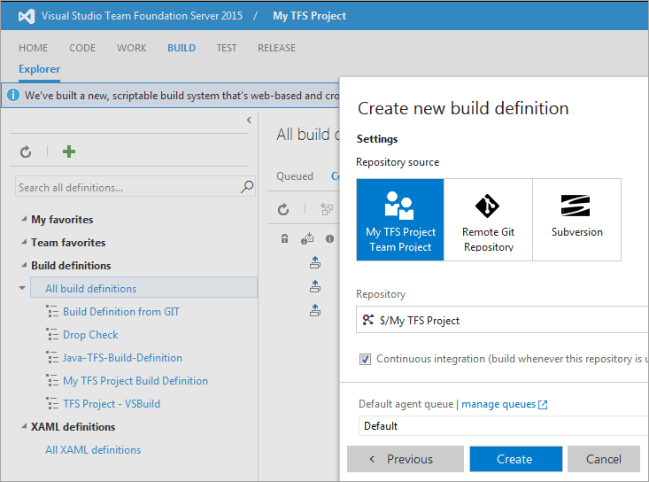 TFS Tutorial TFS for Automating Build, Test, and Deployment for