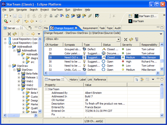 Change Management Software Open Source QuyaSoft