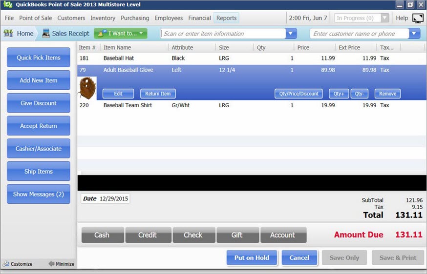 QuickBooks Point Of Sale POS Review 2023 Pricing and Our Rating
