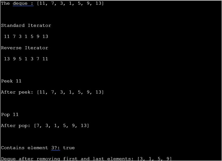 Double Ended Queue (Deque) In C++ With Examples