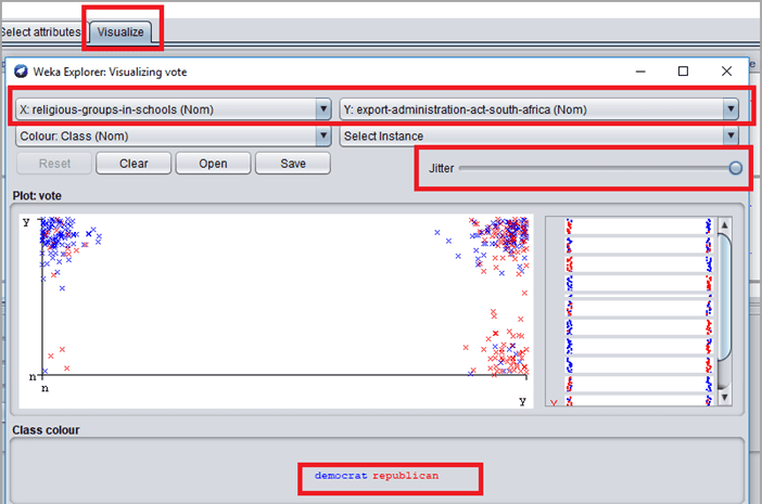 How to cluster colors using weka jar in java - jomertq