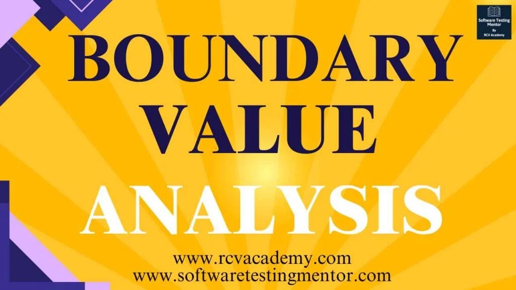 Boundary Value Analysis Software Testing Mentor