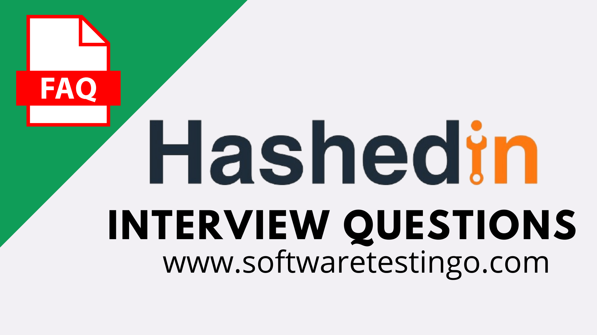 HashedIn Technologies Testing Interview Questions New 2021🔥