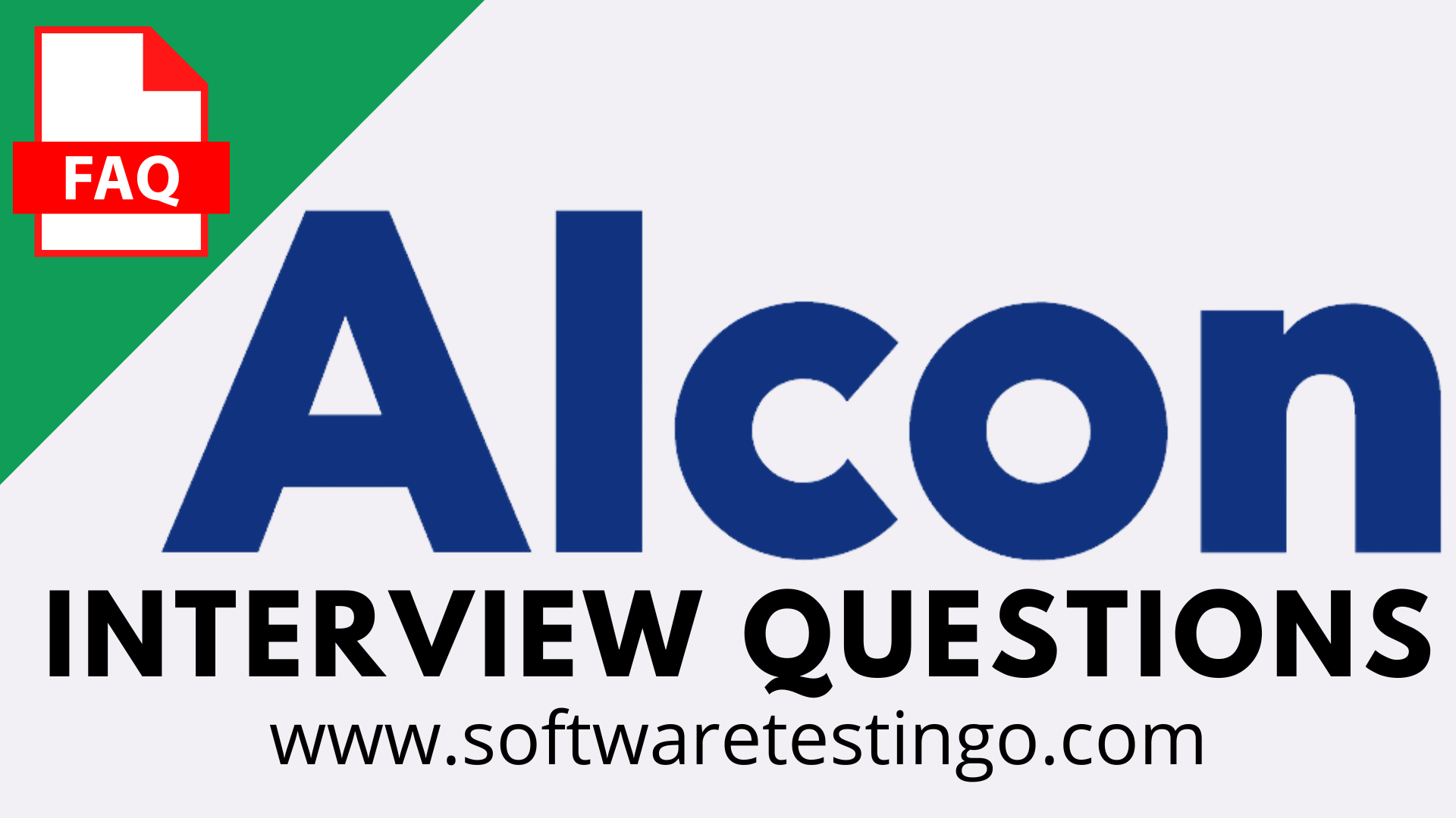 Alcon Laboratory Interview Questions & Contact [ New ] 2023