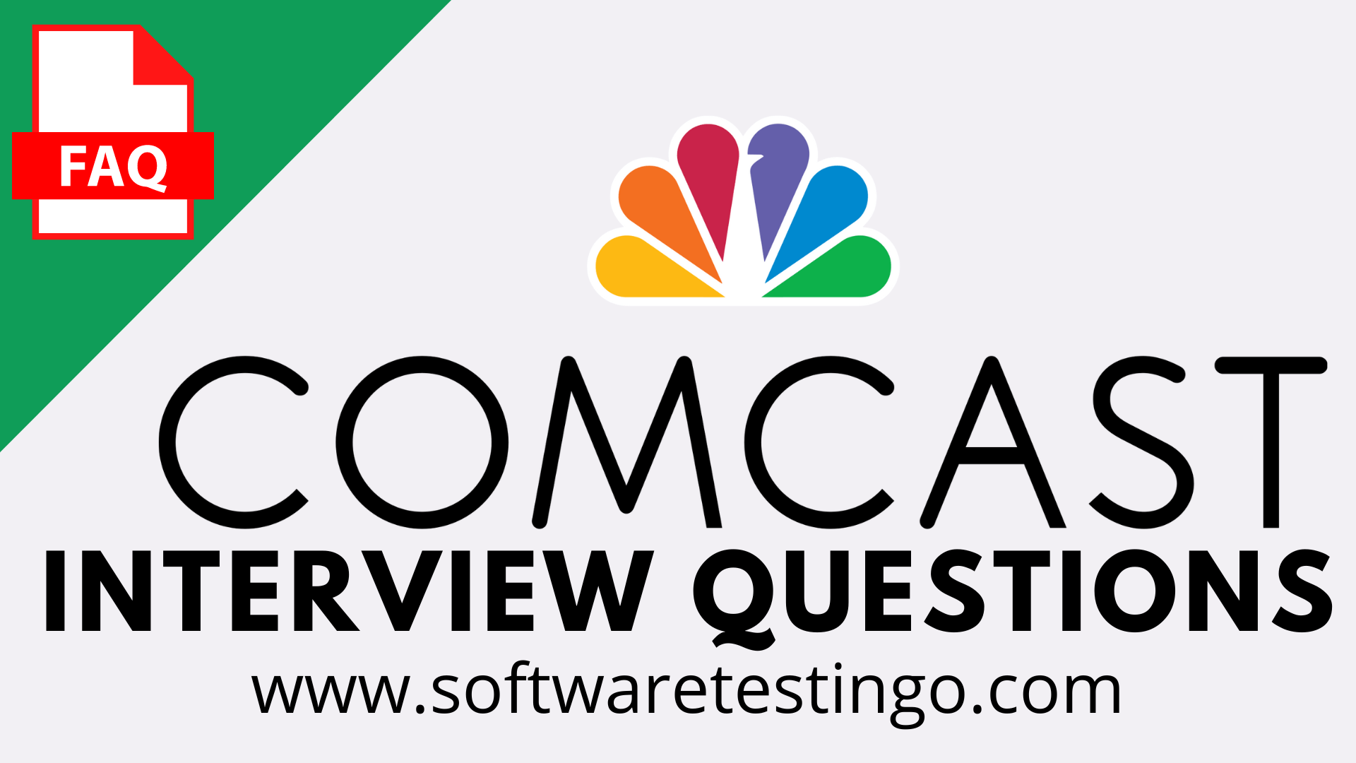 Comcast Xfinity Peacock Interview Questions 2024
