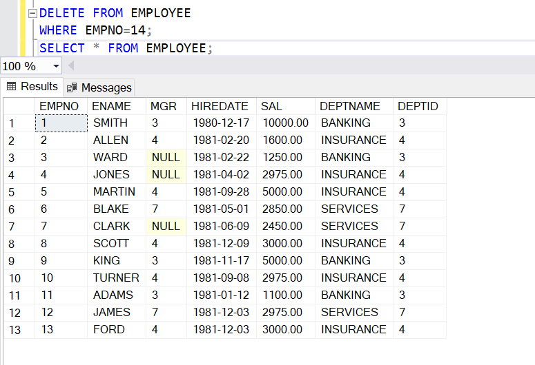 SQL Delete Row Table Statement & Duplicate Rows 2024