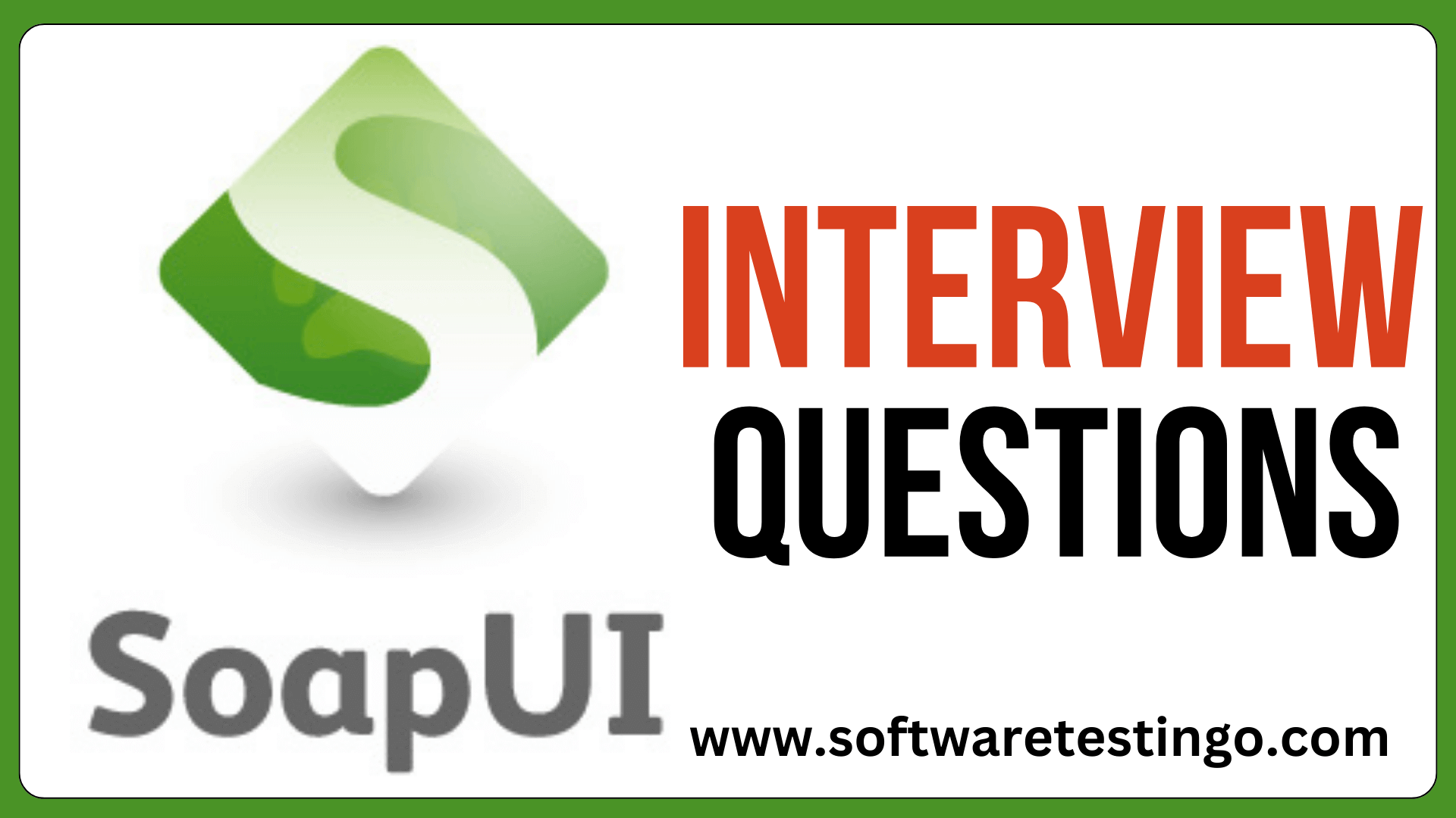 Soap UI Testing Tool Interview Questions 2024