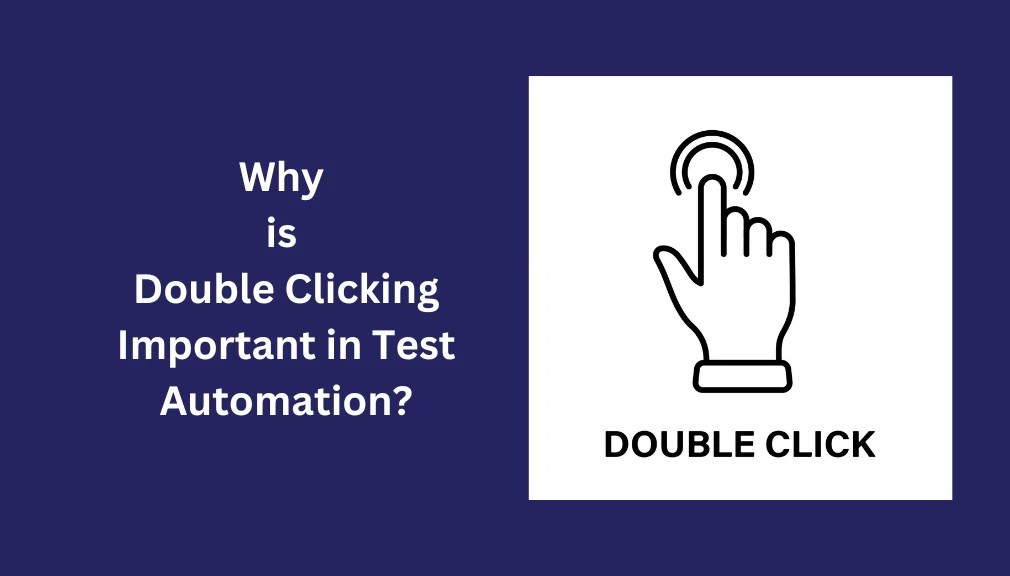 Double Click in Selenium Click On Selenium driver Software