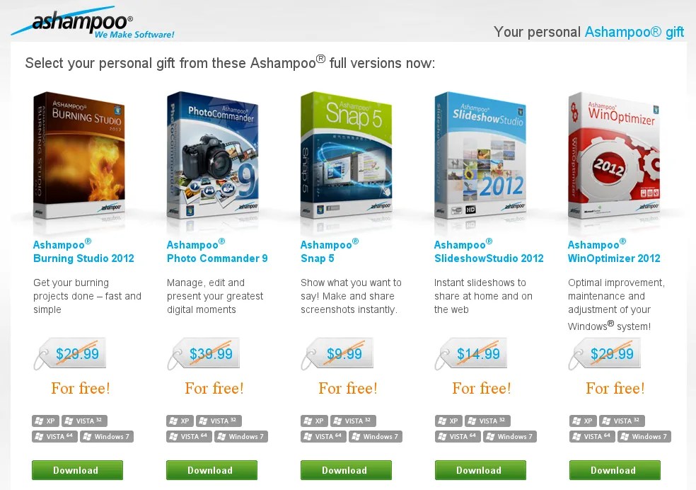 Consigue un pack de aplicaciones de Ashampoo gratis SoftZone