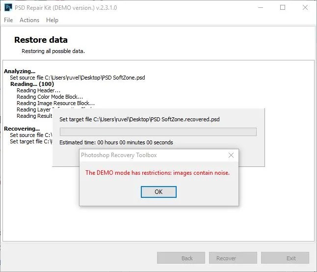 Cómo reparar archivos PSD dañados de Photoshop con PSD Repair Kit
