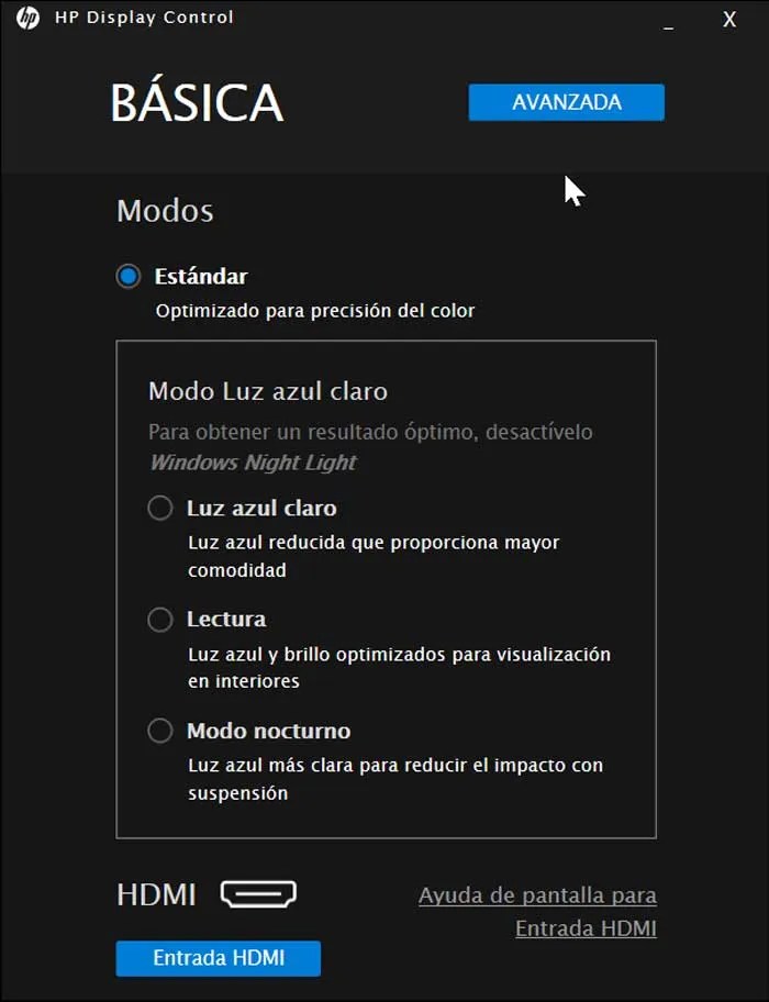 HP Display Control, Programm zum Konfigurieren und Kalibrieren des PCBildschirms ITIGIC
