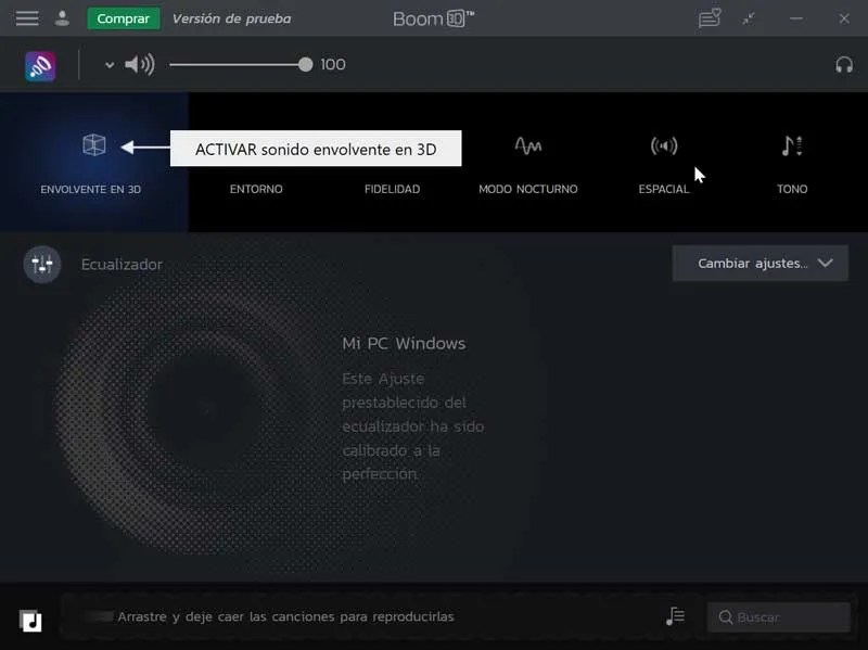 Cómo aumentar el volumen máximo en Windows 10